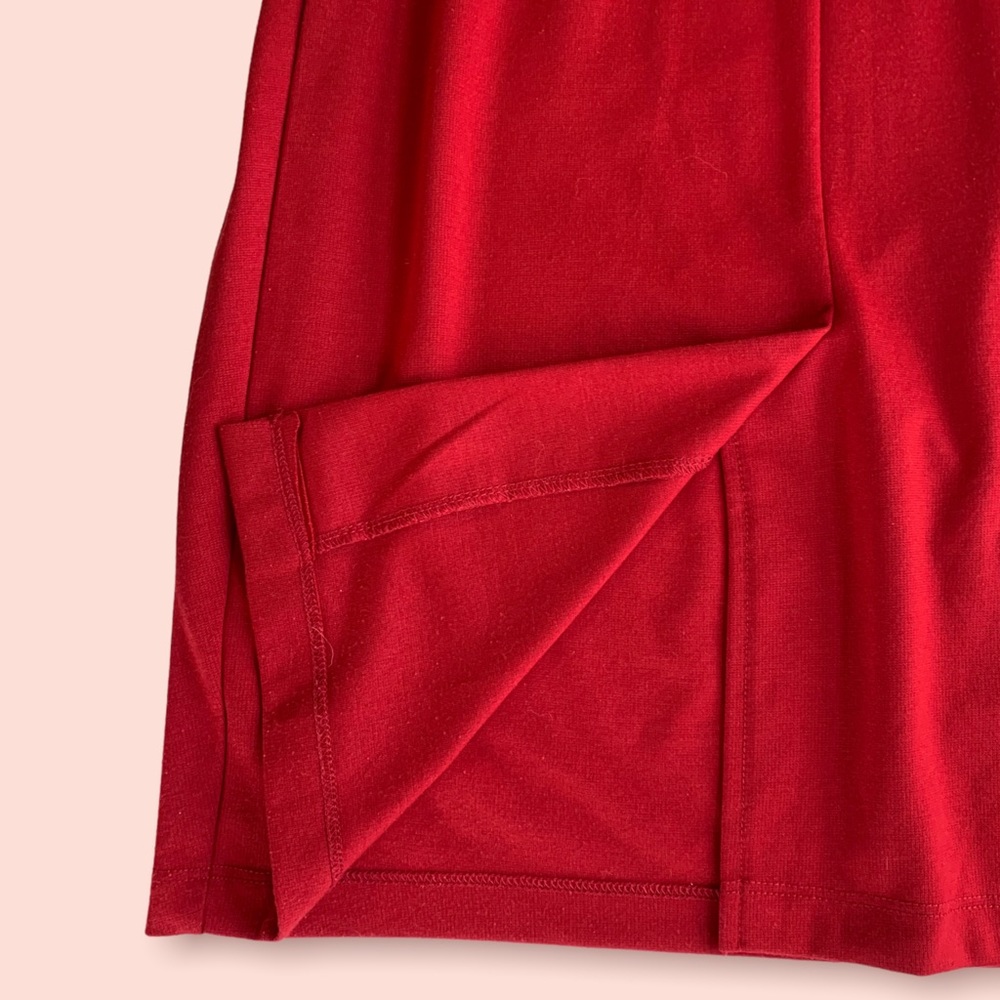Rosebud Red Cocktail Dress - Picture 11 of 13